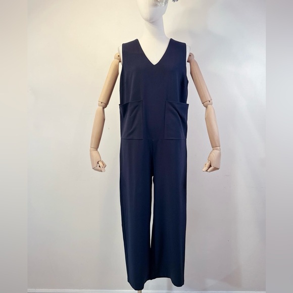 OAK + FORT Pants - Oak + Fort Navy Jumpsuit